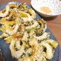食べるって大事！'s cooksnap of when they made カリッとスパイシー☆ゴーヤのカレーチップ.