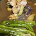 はっさく2021's cooksnap of when they made なすとオクラとチキンの煮浸し.