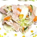 ポンちゃん♡'s cooksnap of when they made 豚バラもやし蒸し柚子胡椒風味.
