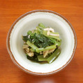 みめい's cooksnap of when they made あと一品！小松菜ときのこの煮浸し.