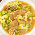 こつぶはゆっちー's cooksnap of when they made 白だしで☆車麩と枝豆の卵とじ.
