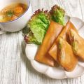 ℳᑦᑋᵃⁿ♡'s cooksnap of when they made ★大人のアスパラベーコンチーズ春巻き.