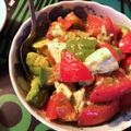 クック☆やーっ！'s cooksnap of when they made トマト、アボカド、バジルのマリネ.