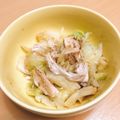 ★ぴよぴよ501★'s cooksnap of when they made ＊キャベツと鶏肉のごま和え＊.