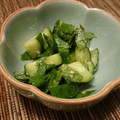 ☆baobab☆'s cooksnap of when they made 簡単1品☆胡瓜と大葉の味噌和え.