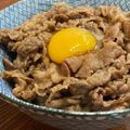 monmon1219's cooksnap of when they made 男のすき焼き丼.