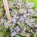 ☆★ケイト★☆'s cooksnap of when they made 火は使わない！簡単きゅうりのしらす和え.