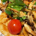 xみゆぽんx's cooksnap of when they made 鶏ささ身と茄子のかば焼き風.