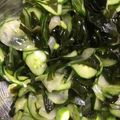 ちゃぎー's cooksnap of when they made 【カンタン】きゅうりとワカメのお酢の物.