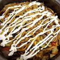 enprive's cooksnap of when they made ♡オリジナルソース焼きそば♡.