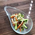 栗丸うさぎ's cooksnap of when they made もやしときゅうりのおかか梅和え.