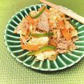 ぽんしゅラブ子's cooksnap of when they made ピリ辛★野菜炒め.