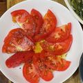 napsan's cooksnap of when they made ペロリ♪トマトのお刺身.