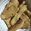 ★☆爽羽ﾏﾏ☆★'s cooksnap of when they made 生地作り5分！歯固めきなこビスケット！.