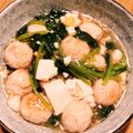 sunny147cm's cooksnap of when they made 鶏だんごと豆腐のうま煮あんかけ★.