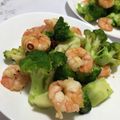 まりえってぃ★'s cooksnap of when they made 海老とブロッコリーのアーリオオーリオ.