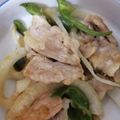 AiYuKE's cooksnap of when they made 味付け1つ、豚こまピーマンの生姜焼き。.