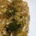 クックO8W5UH☆'s cooksnap of when they made 手作りもんじゃ焼き.