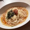 yokon☆'s cooksnap of when they made ごま油☆ぶっかけ素麺(梅しそ・かつお節).