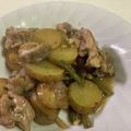papikun's cooksnap of when they made 新じゃがと鶏肉の塩にんにく炒め.