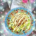 ☆なあなクック☆'s cooksnap of when they made 胡瓜のおかかマヨ醤油かけ.