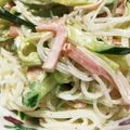 ななさくちゃん's cooksnap of when they made きゅうり・ハム・春雨のマヨサラダ.