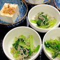 ルぴあ's cooksnap of when they made 小松菜とちりめんじゃこの和え物♪.