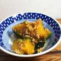 horseland's cooksnap of when they made かぼちゃのごま和え.