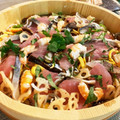 umekko＊'s cooksnap of when they made 基本の和食61　鮭とレンコンのちらし寿司.