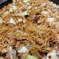 toshio39's cooksnap of when they made 家族みんなでホットプレートで焼そば！.