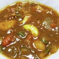 ★むさ's cooksnap of when they made ナス、ピーマン、トマト♪夏野菜カレー！.