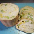 清ちゃん0430's cooksnap of when they made レンジパンで「ゴマ枝豆パン」♪.