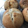 グリーンあっぷる's cooksnap of when they made ライ麦入りカンパーニュ※酵母orイースト.