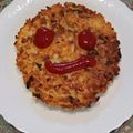 プルンバゴ's cooksnap of when they made 簡単朝食☆残りご飯で玉子チーズ焼き！.