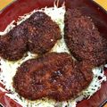 こずっきー's cooksnap of when they made 我が家自慢のソースカツ丼.