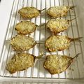 二の腕は遺伝's cooksnap of when they made グリルで簡単！いわしの香草焼き.
