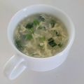 tamago大好き's cooksnap of when they made ☆山芋とニラのかき卵スープ☆.