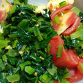 Hinanozo's cooksnap of when they made 簡単！小松菜とトマトの卵炒め♪.