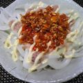 Ｐｏｋｋｅ＊ｃｈａｎ's cooksnap of when they made 桃屋♪ちょっと辛いラー油玉ねぎサラダ.