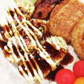 akiyuママ's cooksnap of when they made ふんわりとろ～♪＊お好み焼き風厚焼き卵＊.