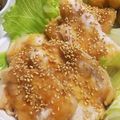 ちょちょこ✫'s cooksnap of when they made 特製アジアンソースde鶏胸肉のくずたたき.