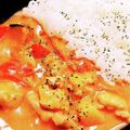 ☆megrim☆'s cooksnap of when they made 牛乳で♪鶏とカボチャのトマトクリーム煮.