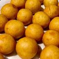 mayobuta's cooksnap of when they made タイのお菓子カノム・カイ・ノッククラター.