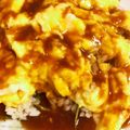 かとりーな♪'s cooksnap of when they made 簡単ふわふわオムライス+デミグラスソース.