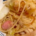 9ma9ma's cooksnap of when they made 【話題入り】キャベツとウインナーのパスタ.