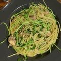 miiinamii's cooksnap of when they made 豆苗サバ缶チーノ.