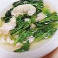 hitomi♪＊'s cooksnap of when they made 松山揚げと小松菜の簡単煮物.