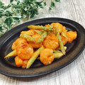 Satoco❋'s cooksnap of when they made 簡単・おいしい・揚げない♪　エビマヨ.