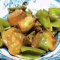 ★むさ's cooksnap of when they made ご飯がすすむ！なすとピーマンの味噌炒め.