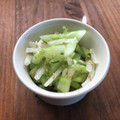 栗丸うさぎ's cooksnap of when they made きゅうりと大根のナムル.